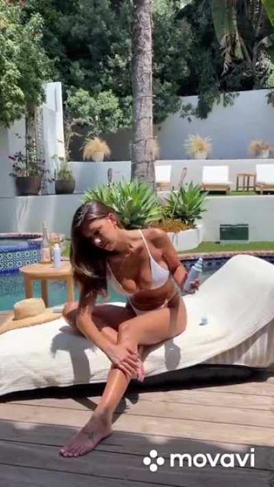 Just the bikini parts w/ slomo at the end