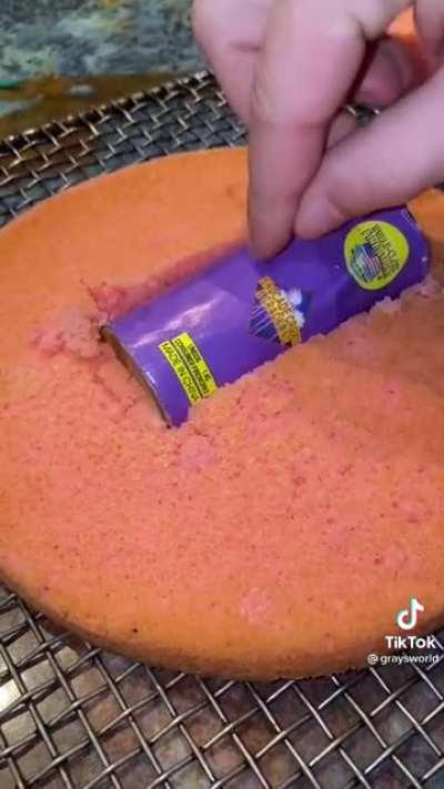 This would go well with an explosive cigar