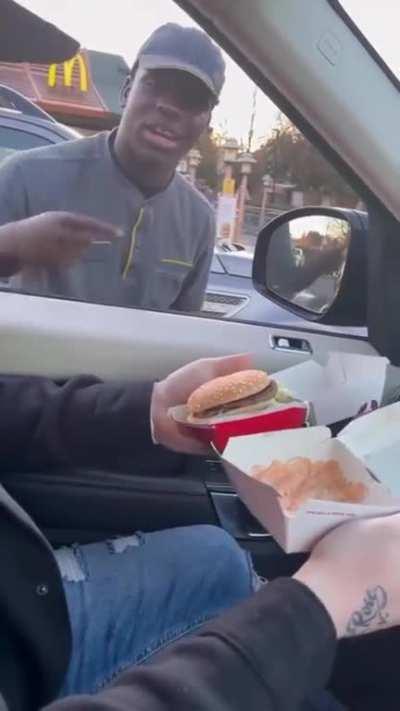 To order extra sauce