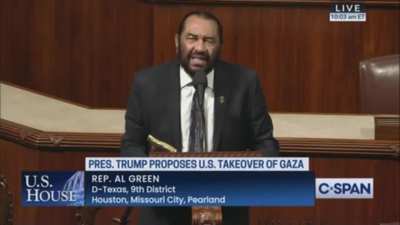 Rep Al Green announced intention to file articles of impeachment against POTUS (&frac12;POTUS?)