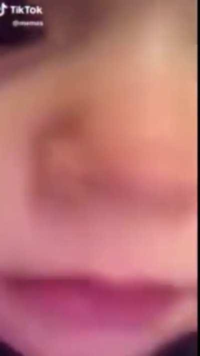 baby steals iPhone and drops on face 🤦