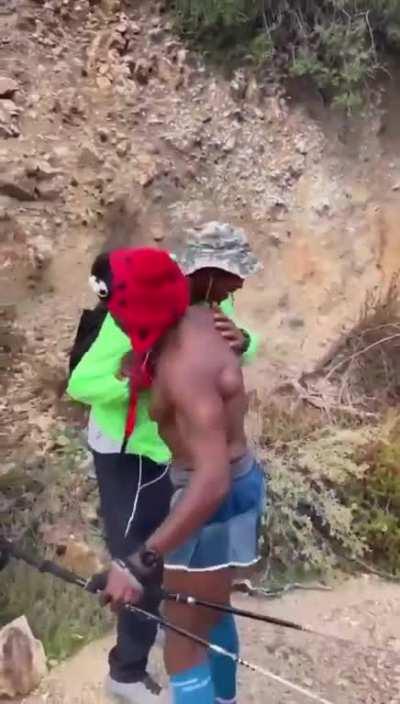 What powerful substance is keeping him warm and energized? I need it