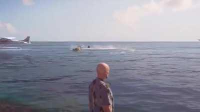 This assault was a briefcase