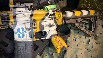 EVA-00 on G&G Firehawk 100% custom.