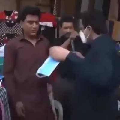 Mask Awareness Campaign in Pakistan