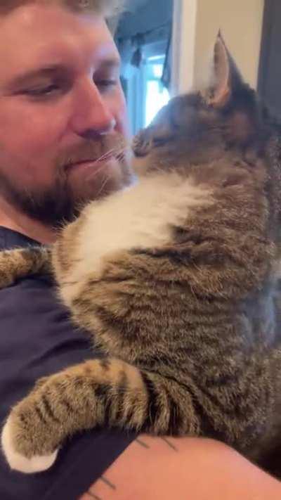 He sure loves to sing to me.