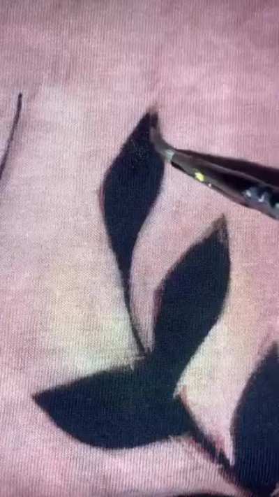 A handmade Nezuko piece