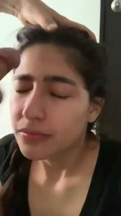 Cute Indian Girl Gets Facial From BWC Boyfriend