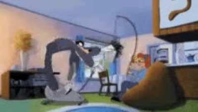 Goofy training with books template 