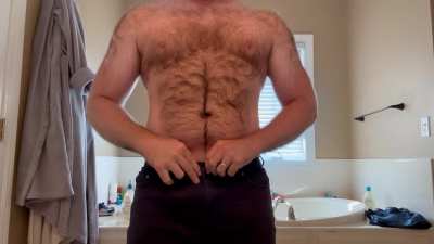 Home from work. Don’t tell my wife I let you look.