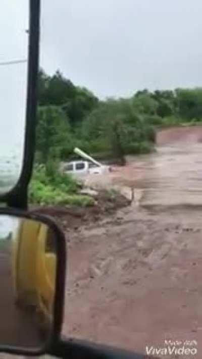 Watching your friend slowly say goodbye.