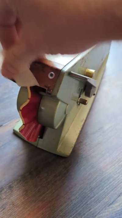 Metered tape dispenser