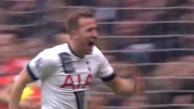On this day 5 years ago, Harry Kane scores a curling goal in the North London Derby