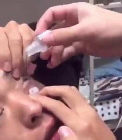 It ain't eye drop, it's eye pour.