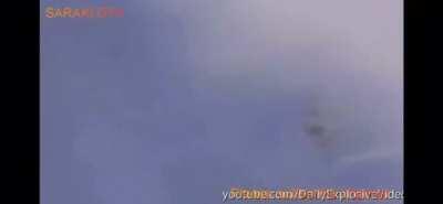 Attack jet bombs insurgents (unclear)