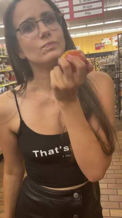 I love to flaunt my hairy box in public