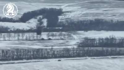 Ukrainian 1st Mechanized Battalion of the 47th Mechanized Brigade repelled a Russian mechanized assault in the Kursk Oblast (Russia). January 2025