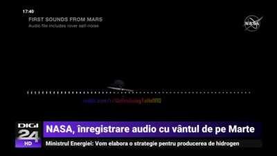 NASA, inregistrare audio cu vantul de pe Marte