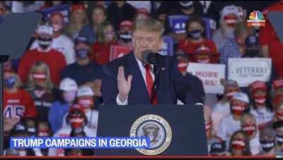 Trump threatens to flee the country if he loses to Biden