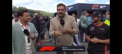 Ravi Shastri gaining conscience after champagne celebration