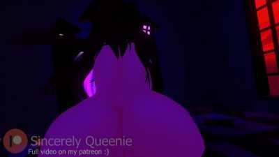 Vampire Futanari Reverse Cowgirl