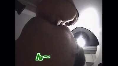 A Japanese show where the participants are forbidden to laugh or they are punished. This is one of the scenes, be amazed! 