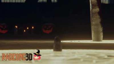 High Priestess fucked by Tentacles (RadeonG3D) [Ryan Reos Original Character]