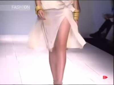 Djosefin Maurer. Fashion show fuck up. 2004