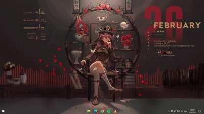 Was making this suite to celebrate getting Hu Tao, but didn't get Hu Tao :')