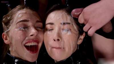 getting glazed together