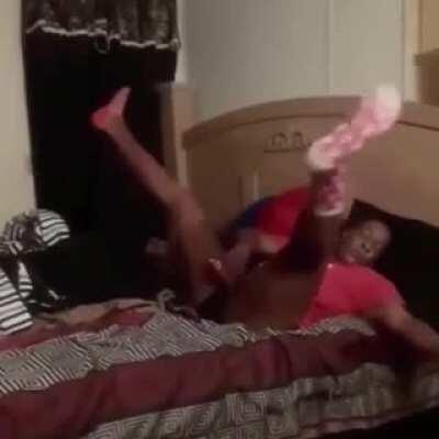 Woman Tases Her Genitals