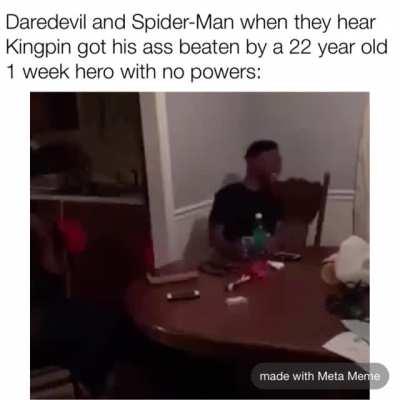 He really should of won that fight