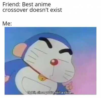 Isse acha anime crossover batao.mai intezaar karunga