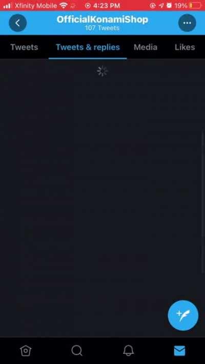 My screen recording of my DM to the KonamiShop page. For PROOF 😤