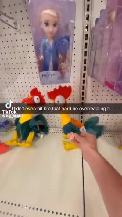 bro's overreacting fr