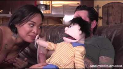 Blowjob For A Puppet