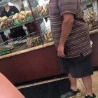 Misogynistic guy degrading female workers gets tackled