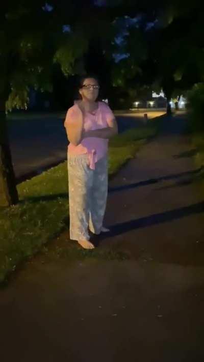 Racist Karen drops multiple N-bombs.