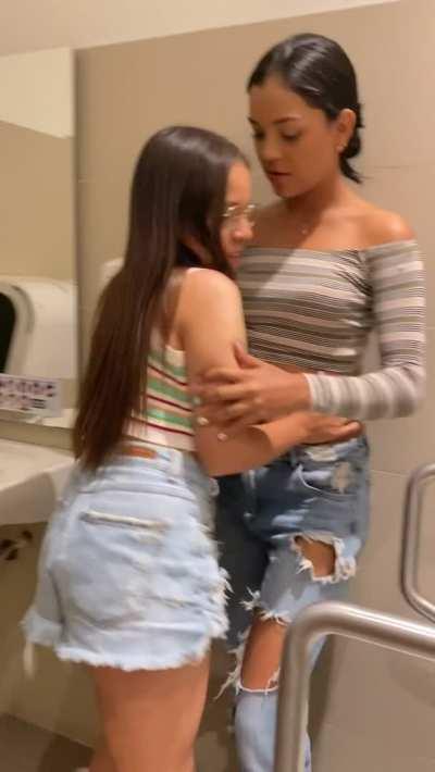 Will you join us in the bathroom?