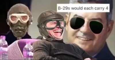 Heard you like Arthur “Bomber” Harris so I give you the American knock off Curtis “Bombs away” Lemay