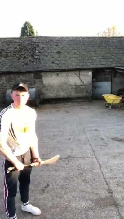 Damn can’t believe he managed that.