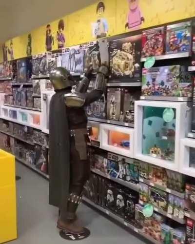 The only way to purchase Lego Grogu