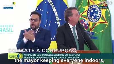 Brazilian President Speech about the vaccination passport