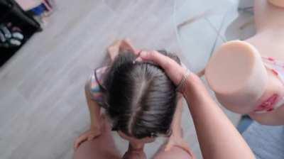 this hard cock stuffs my mouth