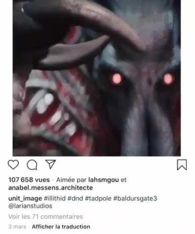 A lilithid breaking out of 2D constraints