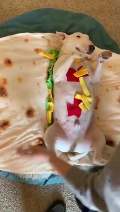 Making some comfort food.