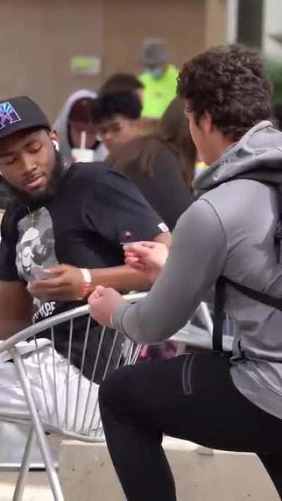 Bro passed the vibe check