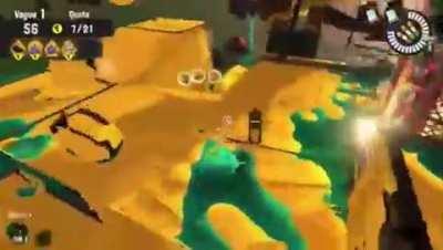 Everyone MUST know this ! By standing at the same height of a flyfish and throwing a bomb right next to him, he will instantly die with one bomb.