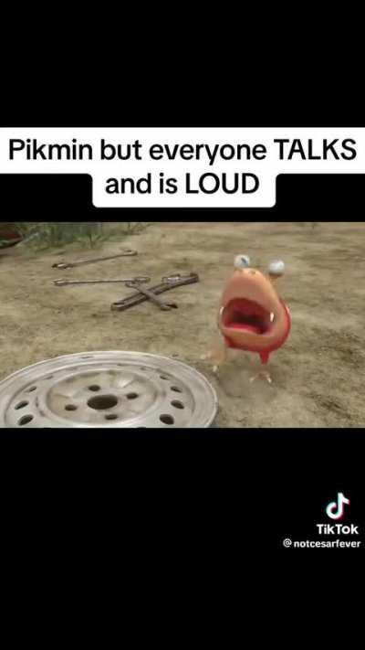 Pikmin Short Voiced Over (Loud with Swears 💀)