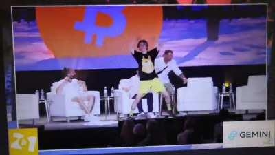 If anyone missed the Bitcoin conference yesterday...